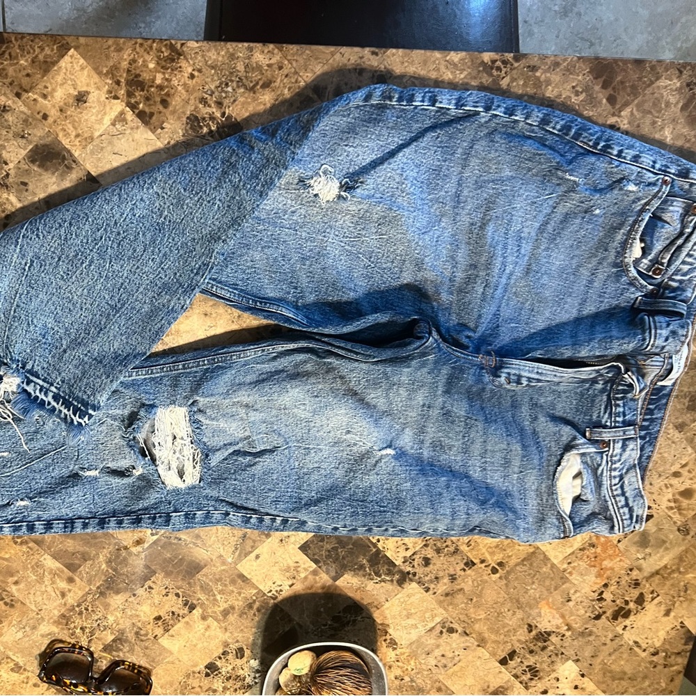 Abercrombie sz 16 moms high rise jeans